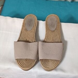 UGG Women's Taupe Slide Mules